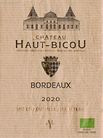 Château Haut-Bicou Bordeaux Rouge