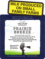 Prairie Breeze Cheddar cheese – Milton Creamery from Milton, Iowa
