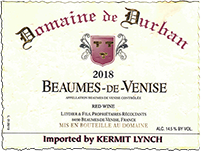 Domaine de Durban Beaumes-de-Venise Rouge
