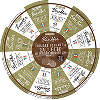 Black Truffle Raclette cheese from France