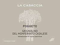 La Casaccia Grignolino del Monferrato Casalese Poggeto