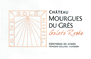 Château Mourgues du Grès Costières de Nîmes Galets Rosé