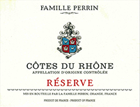Famille Perrin Côtes du Rhône Rouge Réserve