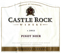 Castle Rock Mendocino Pinot Noir