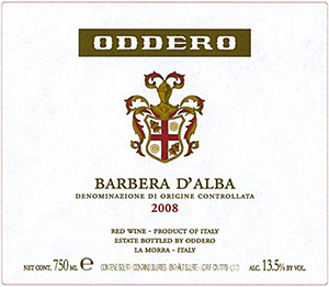 Oddero Barbera d’Alba