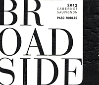 Broadside Paso Robles Cabernet Sauvignon