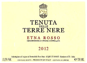 Etna Rosso Tenuta delle Terre Nere