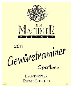 Machmer Gewürztraminer Spätlese