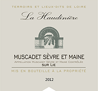 La Haudinière Muscadet Sèvre et Maine