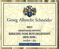 Georg Albrecht Schneider Niersteiner Hipping Riesling Spätlese Trocken