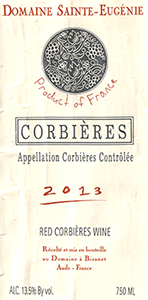 Domaine Sainte-Eugénie Corbières